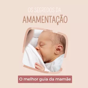 Imagem de capa para o Ebook Segredos da Amamentação