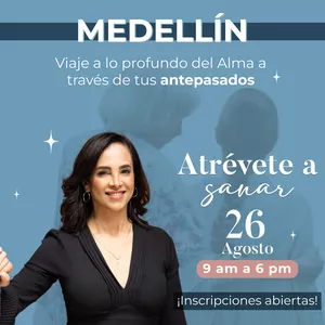 Imagen de portada para Evento presencial Medellín Taller de sanación a lo profundo del alma