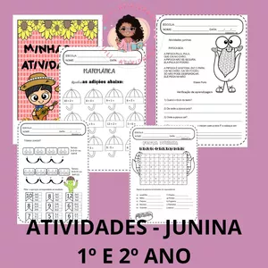 Imagem de capa para o Ebook PACOTE JUNINO - PORTUGUÊS E MATEMÁTICA