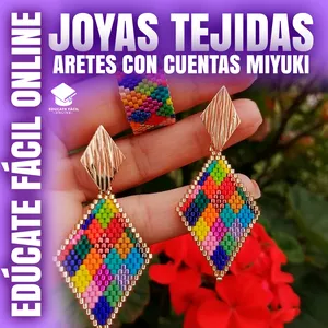 Imagen de portada para Ebook JOYAS TEJIDAS: ARETES CON CUENTAS MIYUKI