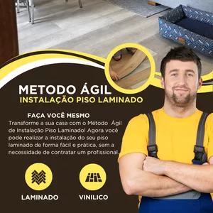 Imagem de capa para o Curso online Método Ágil Instalação de Pisos Laminados 