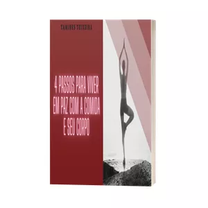 Imagem de capa para o Ebook 4 Passos para viver em paz com a comida e seu corpo 