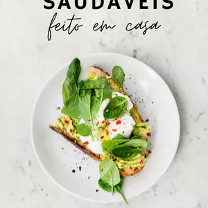 Imagem de capa para o Ebook Ebook de receitas saudáveis