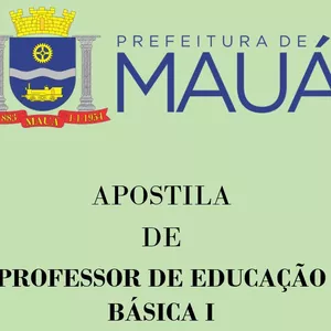 Imagem de capa para o Ebook Apostila PEB I de Mauá 2026