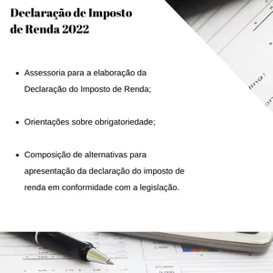 Imagem de capa para o Serviço online Atendimento Imposto de Renda 2022