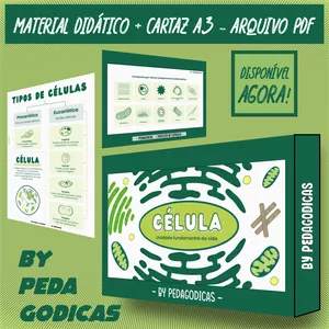 Imagem de capa para o Ebook Entendendo o básico das Células - Material Didático