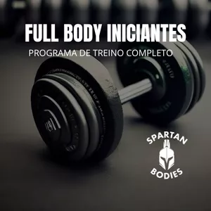 Imagem de capa para o Ebook Plano de Treino Full Body - Iniciantes