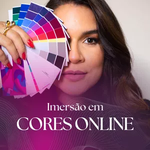 Imagem de capa para o Curso online Imersão em Cores Online 