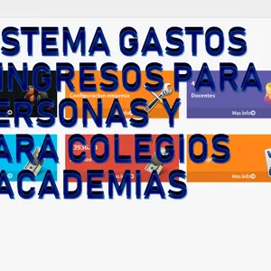 Imagen de portada para Curso online sistema de control y registro de los gastos e ingresos para colegio