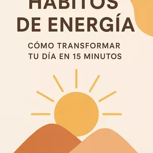 Imagen de portada para Ebook “Hábitos de Energía – Cómo Transformar Tu Día en 15 Minutos”