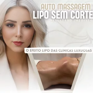 Imagem de capa para o Curso online Lipo Sem Corte - Auto massagem Método Imediato - Efeito Lipo HD