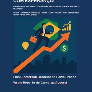 Imagem de capa para o Ebook Empreendendo no Brasil, com Esperança!