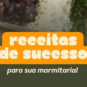 Imagem de capa para o Ebook Venda e Lucre - Receitas de Sucesso para sua Marmitaria!