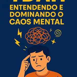 Imagem de capa para o Ebook TDAH - Entendendo e dominando o caos mental