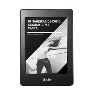 Imagem de capa para o Ebook 10 Maneiras de como acabar com a caspa
