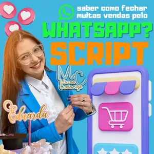 Imagem de capa para o Ebook Script para vendas no Whatsapp