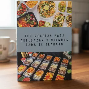 Imagen de portada para Ebook 300 recetas para adelgazar y viandas para el trabajo