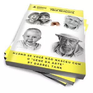 Imagem do curso Desenho Realista - Método 5 Lápis - Como Desenhar Retratos com Pele Lisa Realista