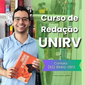 Imagem de capa para o Curso online Curso de Redação para UniRV