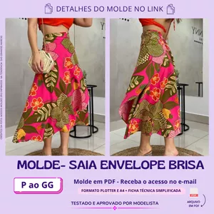 Imagem de capa para o Curso online MOLDE SAIA ENVELOPE BRISA