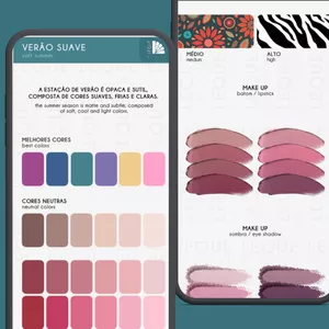 Imagem de capa para o Ebook Paleta Digital - Verão Suave