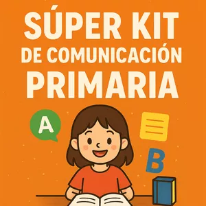 Imagen de portada para Curso online 🟡 Súper Kit de Comunicación Primaria  de 1ero a 6to de Primaria