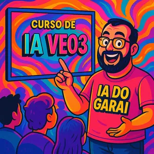 Imagem de capa para o Curso online VEO3: Aprenda a Produzir Vídeos Incríveis Usando Inteligência Artificial