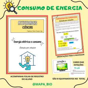 Imagem de capa para o Ebook Atividade Consumo de Energia
