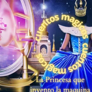 Imagen de portada para Ebook CUENTOS MÁGICOS .  "LA PRINCESA QUE INVENTO LA MAQUINA DEL TIEMPO"
