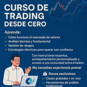 Imagen de portada para Curso online Curso de Trading desde Cero – ¡Transforma tu futuro financiero hoy!
