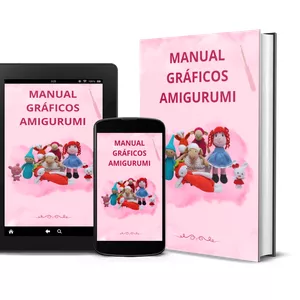 Imagem de capa para o Curso online Gráficos Amigurumis Crochê Pic Lic