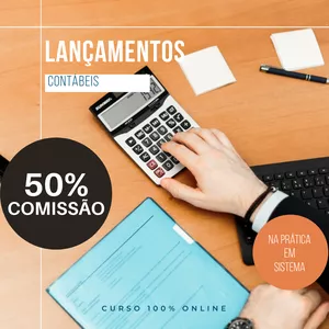 Imagem de Lançamentos Contábeis na Prática criado por Contafilan UNICORP Polo EAD na hotmart