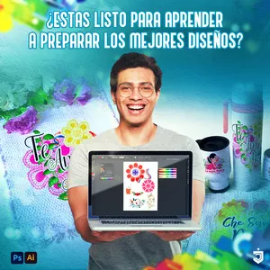 Imagen de portada para Curso online CURSO DE DISEÑO DE SUBLIMACION 