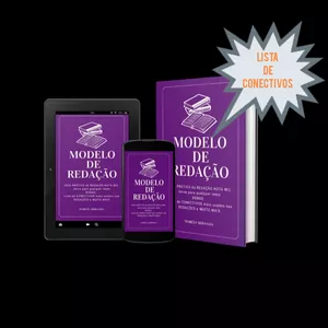 Imagem de capa para o Ebook GUIA PRÁTICO - MODELO DE REDAÇÃO PARA QUALQUER TEMA