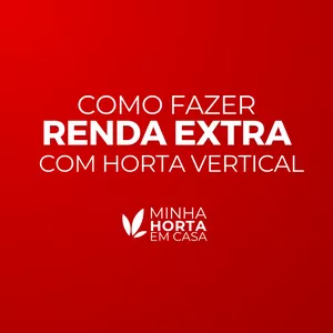 Imagem de capa para o Curso online COMO FAZER RENDA EXTRA COM HORTA VERTICAL