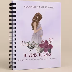 Imagem de capa para o Ebook Planner da Gestante Completo: Registros e Descobertas
