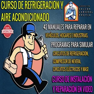Imagen de portada para Curso online Curso de Refrigeración y Aire Acondicionado 