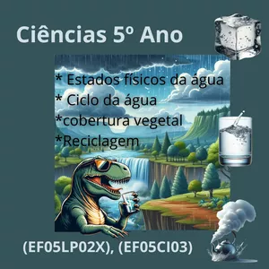Imagem de capa para o Ebook Ciências 5º Ano _ Ciclo Hidrológico