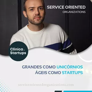 Imagem do curso Organizações Orientadas a Serviços - Grandes como Unicórnios, Ágeis como Startups