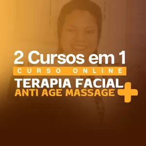 Imagem de CURSO TERAPIA FACIAL + ANTI AGE MASSAGE - 2 CURSOS EM 1 | SANDRA BASTOS criado por Sandra Bastos na hotmart