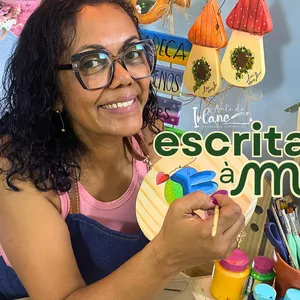 Imagem de capa para o Curso online ESCRITA À MÃO: CURSO DE ESCRITA COM PINCEL E PINTURA