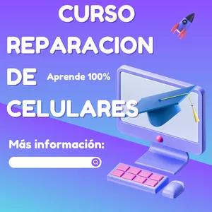 Imagen de portada para Curso online Curso Reparacion de Celulares
