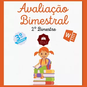 Imagem do curso AVALIAÇÃO 2º BIMESTRE - 3º ANO ENSINO FUNDAMENTAL 
