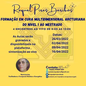 Imagem de Formação de Cura Multidimensional Arcturiana  criado por RAQUEL PIRES TREINAMENTOS E WORKSHOPS na hotmart