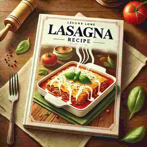 Imagem de capa para o Ebook Delicie-se com Nossas Receitas de Lasanha Incríveis!