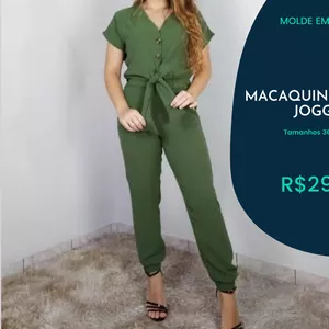 Imagem de capa para o Curso online Molde de Macacão Jogger em PDF