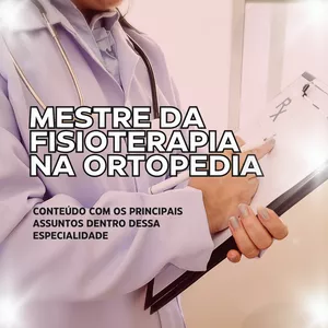 Imagem de capa para o Ebook MESTRE DA FISIOTERAPIA NA ORTOPEDIA [com exercícios em vídeos]