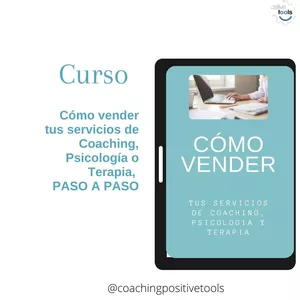 Imagen de portada para Curso online Cómo vender tus servicios e Infoproductos online de Coaching, Psicología o Terapia