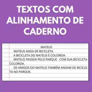 Imagem de capa para o Curso online TEXTOS COM LINHAS DE CADERNO