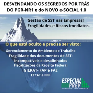 Imagem de capa para o Curso online Desvendando os Segredos por trás do PGR-NR1 e do e-Social 1.0